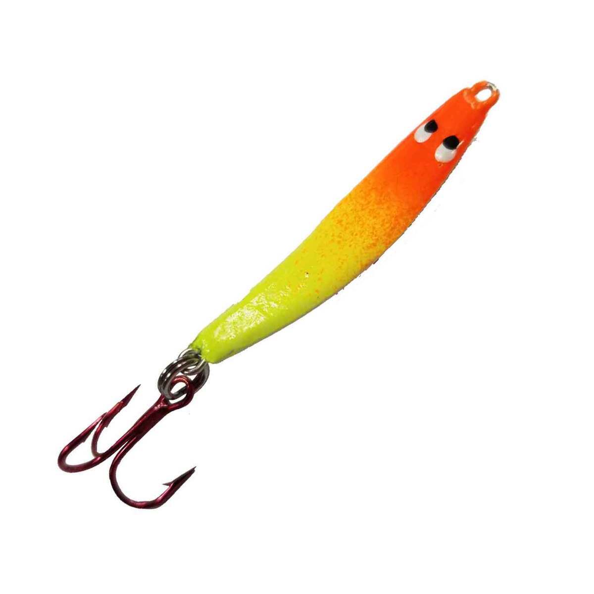 Ned's Bait Box Solid Natural Glow Back Jigging Spoon Ned's Bait Box Solid Natural Glow Back Jigging Spoon