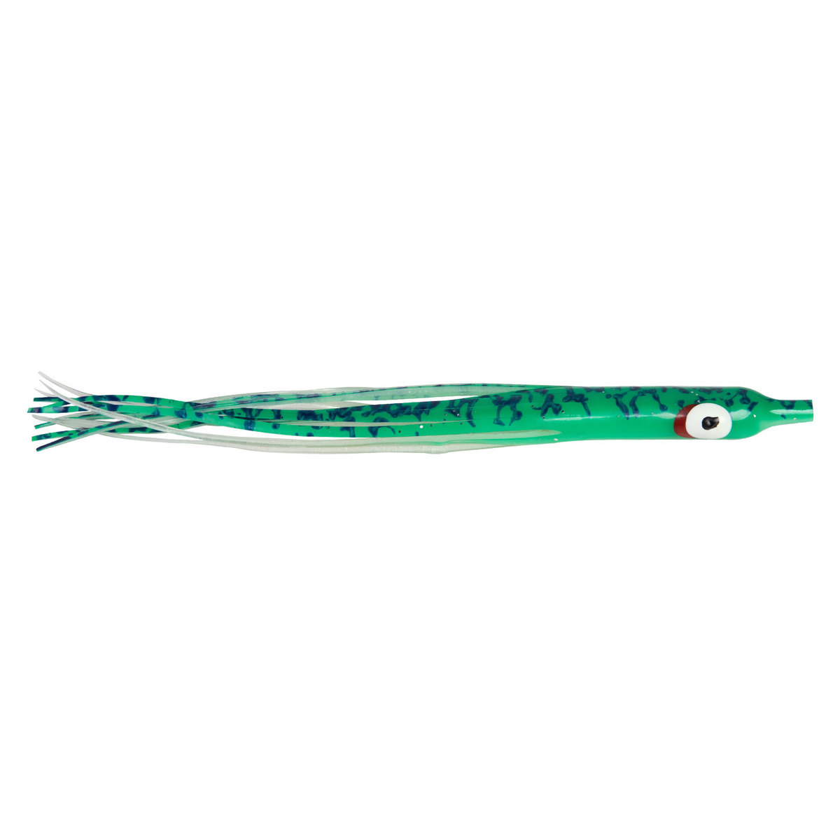 Silver Horde Needlefish Squid Skirt - Glow Green, 3.5in, 5pk - Glow Green Silver Horde Needlefish Squid Skirt - Glow Green, 3.5in, 5pk - Glow Green