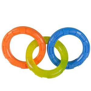 Nerf 3-Ring Interactive Chew Toy