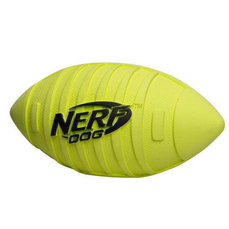 Nerf Dog Squeak Rubber Football Dog Toy Nerf Dog Squeak Rubber Football Dog Toy