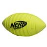 Nerf Dog Squeak Rubber Football Dog Toy - Green/Black
