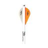 New Archery Products 2 QuikFletch Blazer Vanes - Orange/White