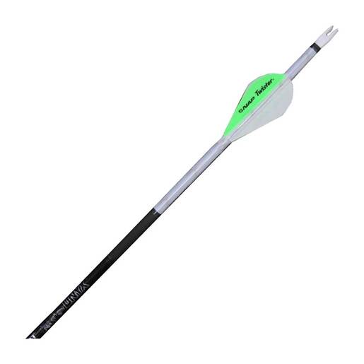 New Archery Products Quikfletch 2in Twister Vanes – 6 pack – Green