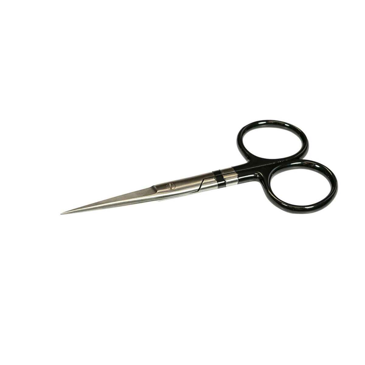 New Phase Tungsten Carbide Scissors Fly Tying Tool - 5in - Black/Silver New Phase Tungsten Carbide Scissors Fly Tying Tool - 5in - Black/Silver