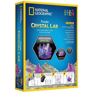National Geographic Purple Crystal Lab Kit