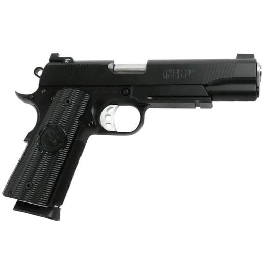 Nighthawk Custom GRP 9mm Luger 5in Black Nitride Pistol  81 Rounds  Black