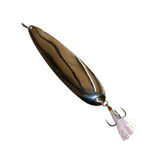 Nichols Lures Ben Parker Magnum Flutter Spoon - Silver Chrome