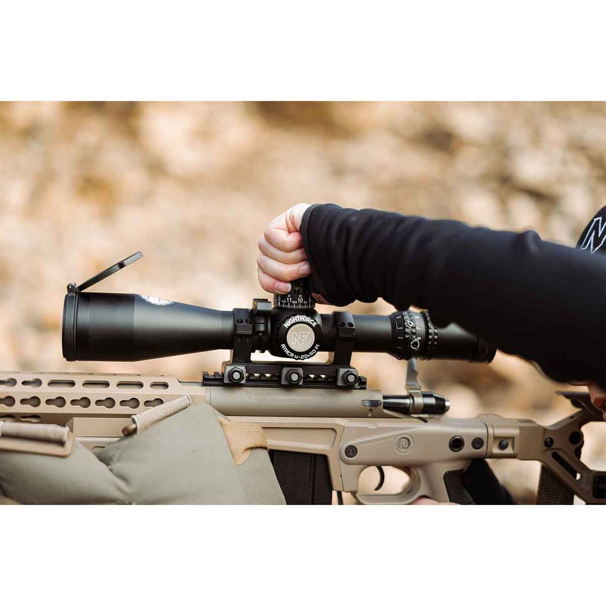 Nightforce ATACR 4-20x 50mm Rifle Scope - MOAR F1 - Black Nightforce ATACR 4-20x 50mm Rifle Scope - MOAR F1 - Black