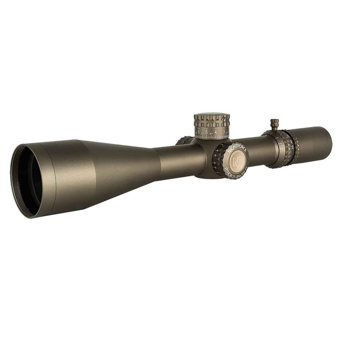 Nightforce ATACR F1 7-35x 56mm Dark Earth Illuminated Rifle Scope - Horus TReMoR3 - Brown Nightforce ATACR F1 7-35x 56mm Dark Earth Illuminated Rifle Scope - Horus TReMoR3 - Brown