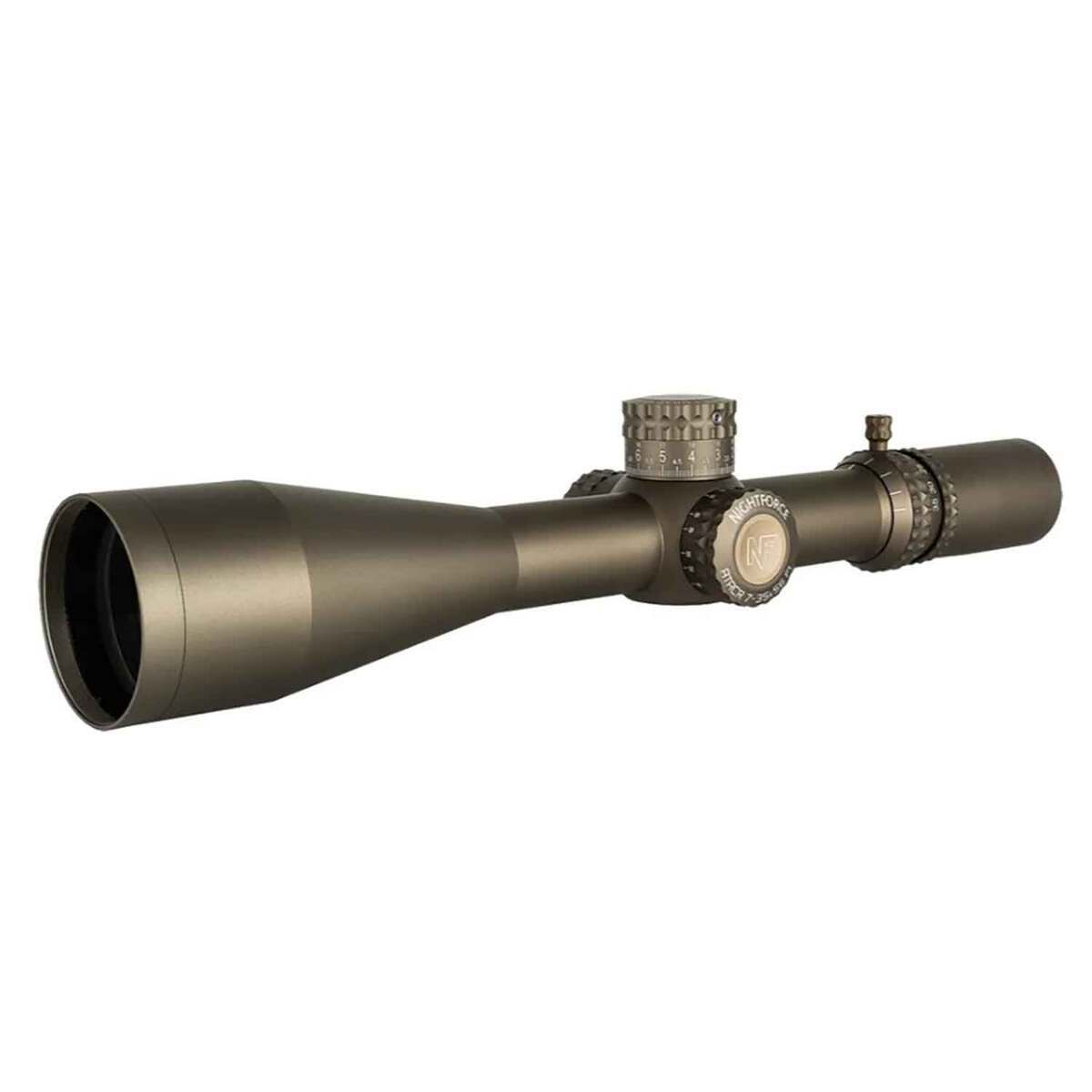 Nightforce ATACR F1 ZeroStop 7-35x 56mm Dark Earth Illuminated Rifle Scope - Mil-XT - Brown Nightforce ATACR F1 ZeroStop 7-35x 56mm Dark Earth Illuminated Rifle Scope - Mil-XT - Brown