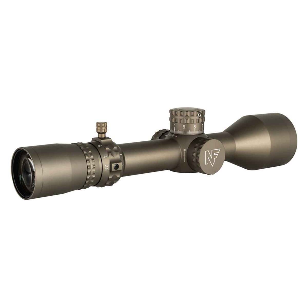 Nightforce NX8 ZeroStop 2.5-20x 50mm Illuminated Dark Earth Rifle Scope - Mil-XT - Brown Nightforce NX8 ZeroStop 2.5-20x 50mm Illuminated Dark Earth Rifle Scope - Mil-XT - Brown