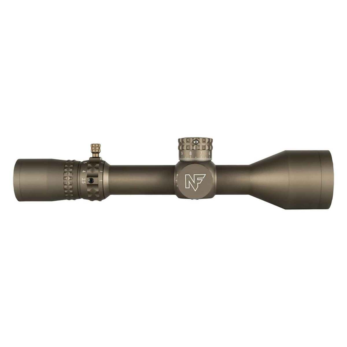 Nightforce NX8 ZeroStop 2.5-20x 50mm Illuminated Dark Earth Rifle Scope - Mil-XT - Brown Nightforce NX8 ZeroStop 2.5-20x 50mm Illuminated Dark Earth Rifle Scope - Mil-XT - Brown