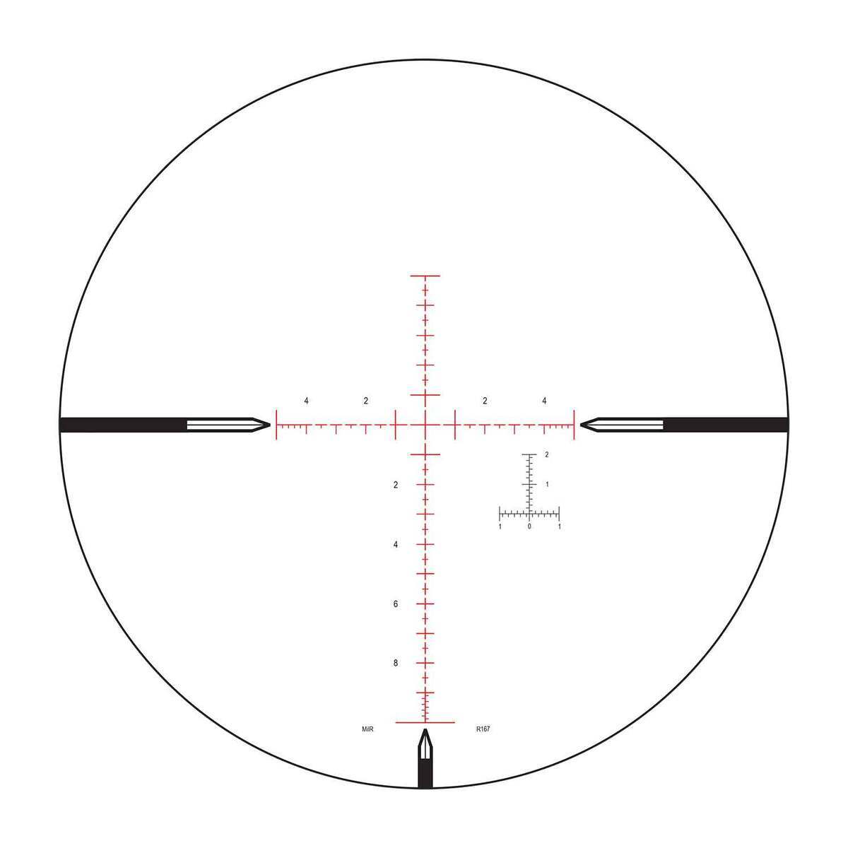 Nightforce NXS 2.5-10x 42mm Rifle Scope - MIL-R - Black Nightforce NXS 2.5-10x 42mm Rifle Scope - MIL-R - Black