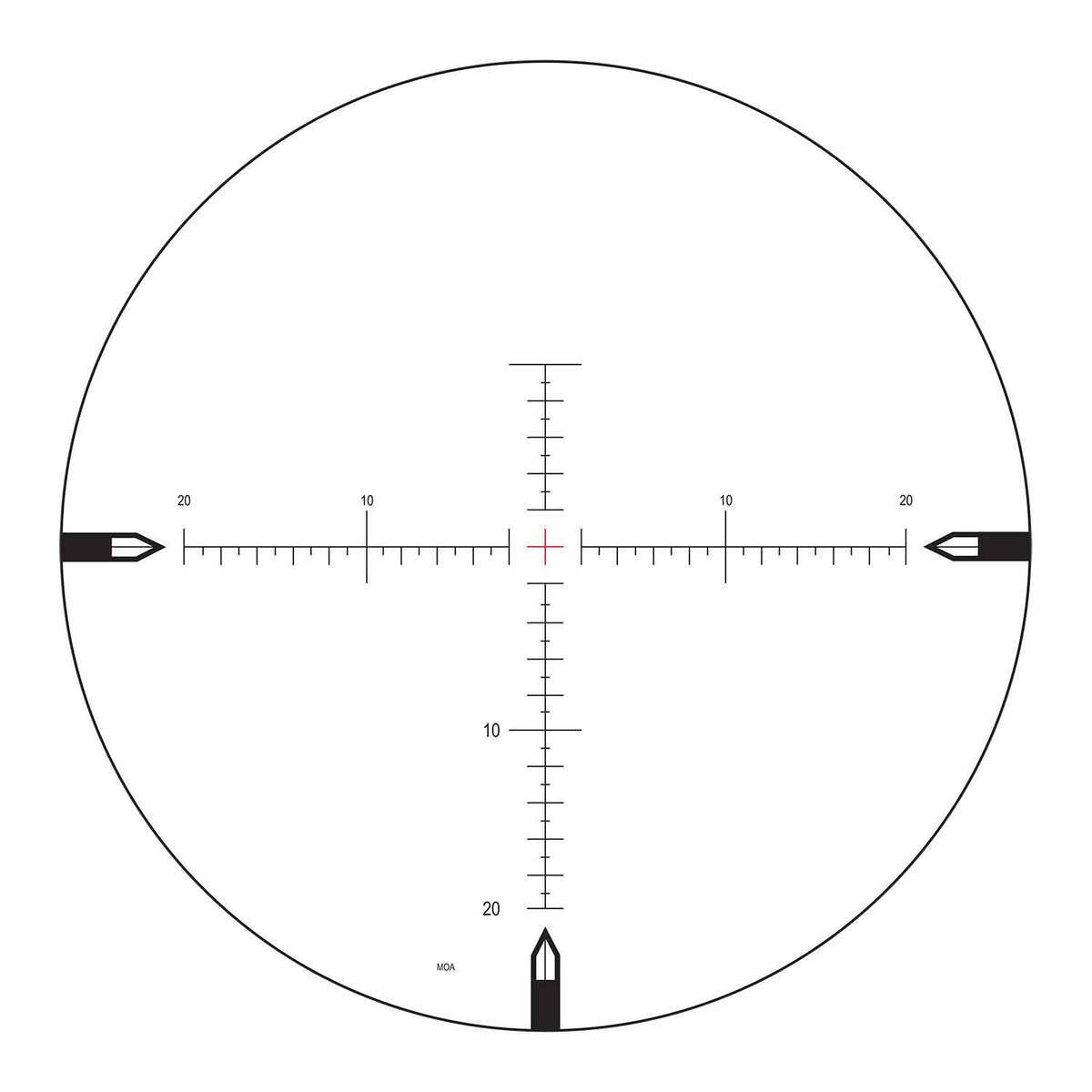 Nightforce NXS 5.5-22x 50mm Rifle Scope - MOAR - Black Nightforce NXS 5.5-22x 50mm Rifle Scope - MOAR - Black