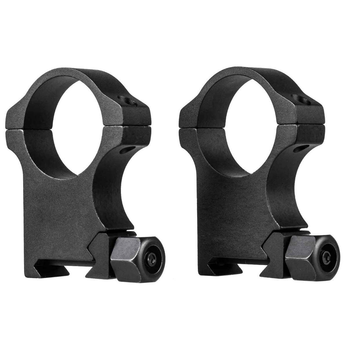 Nightforce Standard Duty 30mm High Scope Rings - Matte Black - Black Nightforce Standard Duty 30mm High Scope Rings - Matte Black - Black