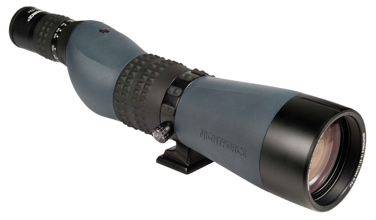 Nightforce TS-82 Straight Spotting Scope Kit - Matte Black/Blue Nightforce TS-82 Straight Spotting Scope Kit - Matte Black/Blue