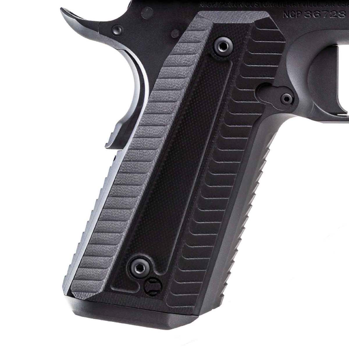 Nighthawk Custom Agent2 Commander 9mm Luger 4.25in Smoke Cerakote Pistol - 10+1 Rounds - Black Nighthawk Custom Agent2 Commander 9mm Luger 4.25in Smoke Cerakote Pistol - 10+1 Rounds - Black