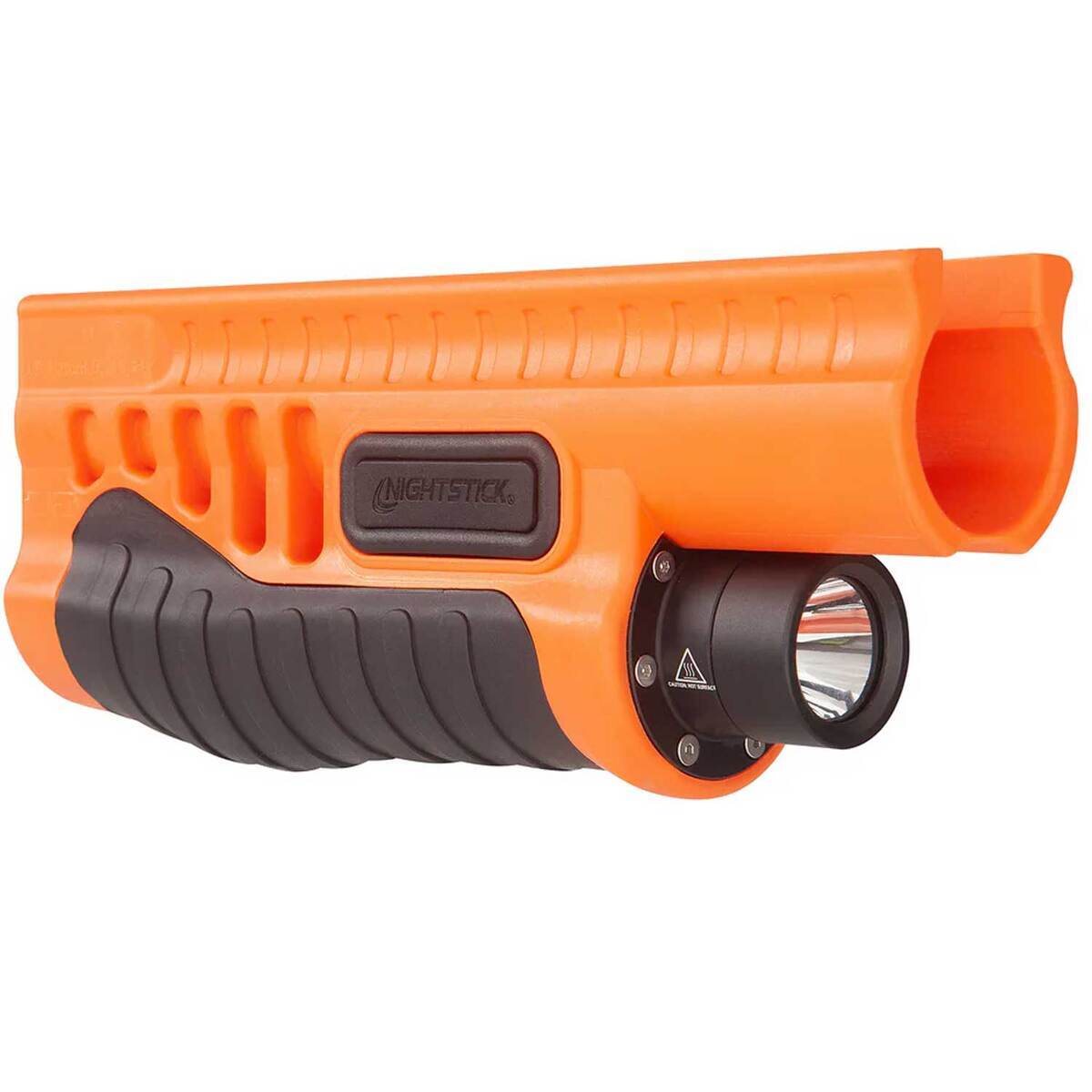 Nightstick SFL-12WL for Mossberg 500/590/590A1 / Shockwave Less-Lethal Orange Shotgun Forend Light - Orange Nightstick SFL-12WL for Mossberg 500/590/590A1 / Shockwave Less-Lethal Orange Shotgun Forend Light - Orange