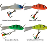 Nils Master LAH30 Ice Fishing Darter Bait - Chrome/Green Perch, 30mm - Chrome/Green Perch