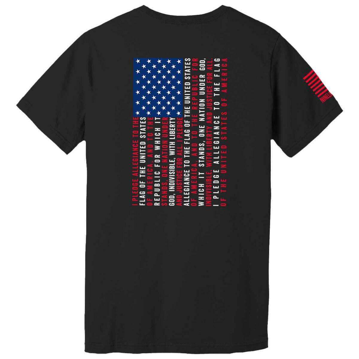 Nine Line Men's Pledge Allegiance Graphic Short Sleeve Casual Shirt ...