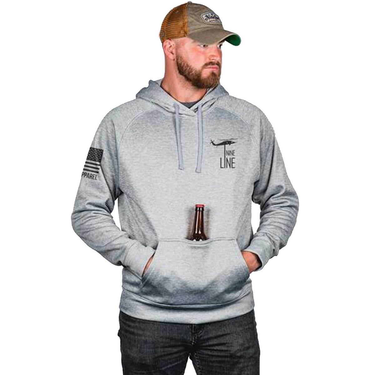 Nine Line Raglan Tailgater America Casual Hoodie Nine Line Raglan Tailgater America Casual Hoodie