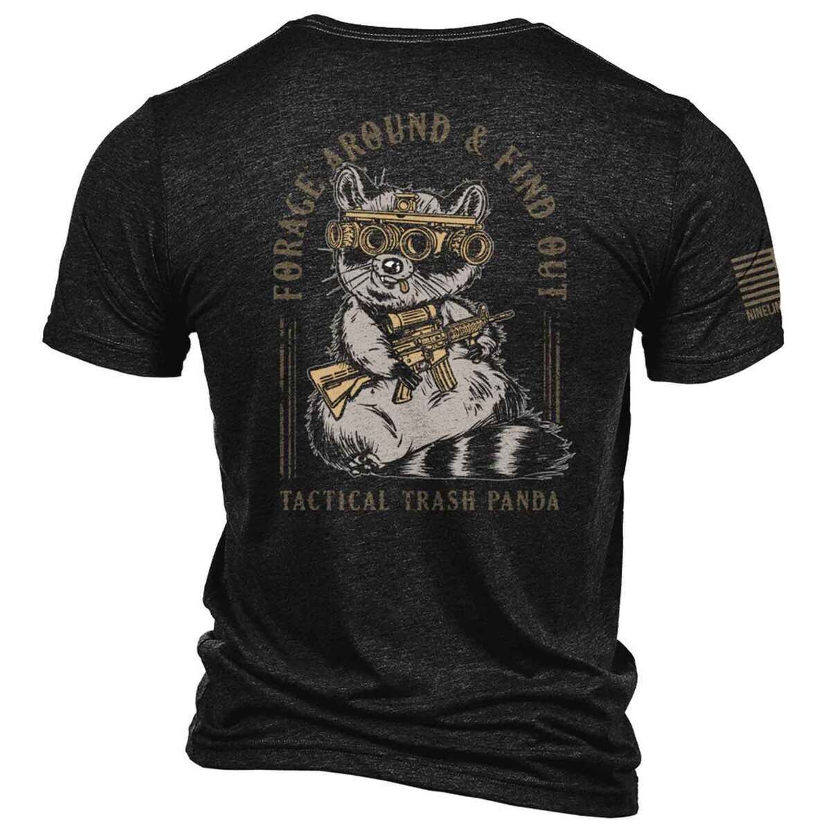 Nine Line Men's Tactical Trash Panda Short Sleeve Casual Shirt