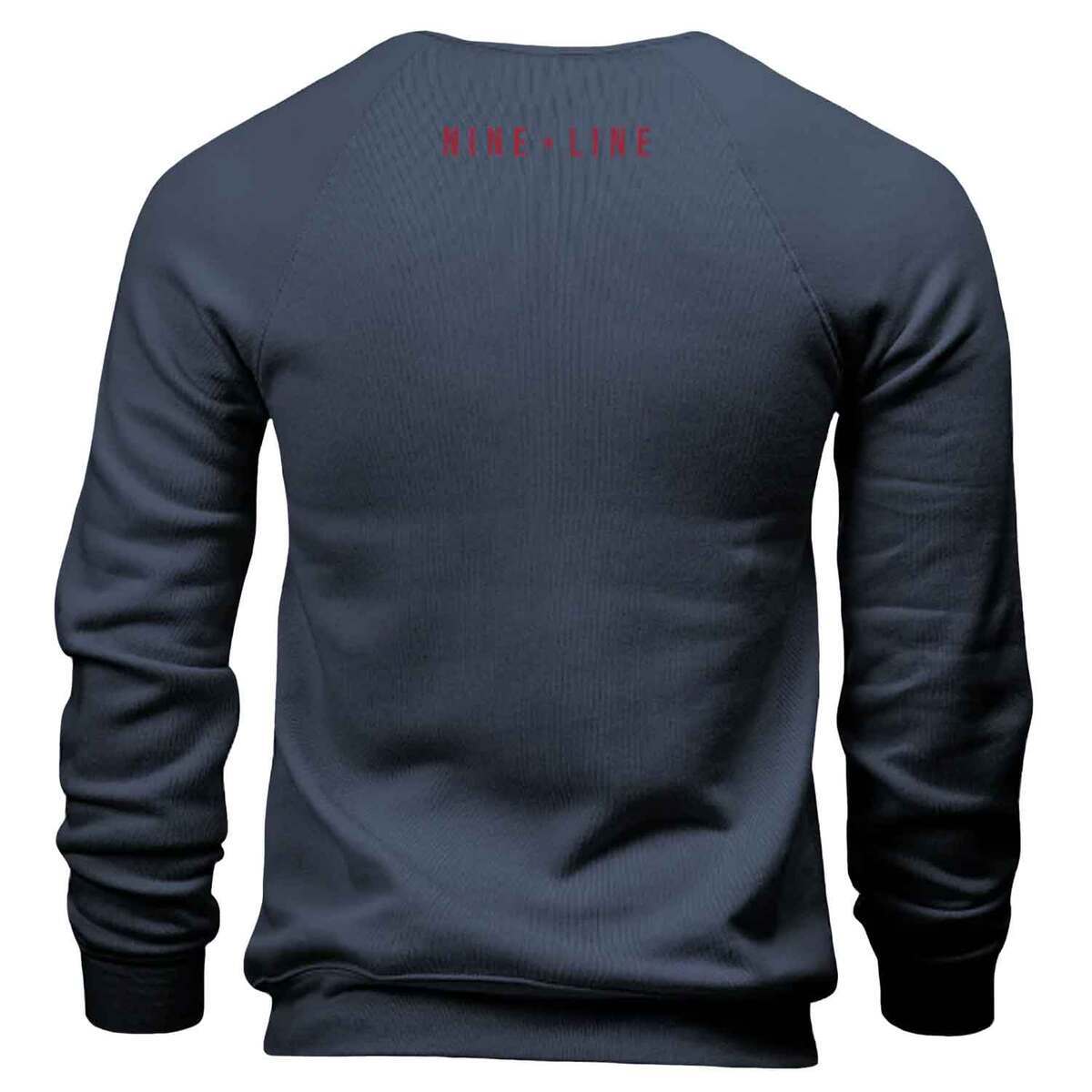 Nine Line USA Crew Sweatshirt - Navy Heather - S - Navy Heather S Nine Line USA Crew Sweatshirt - Navy Heather - S - Navy Heather S