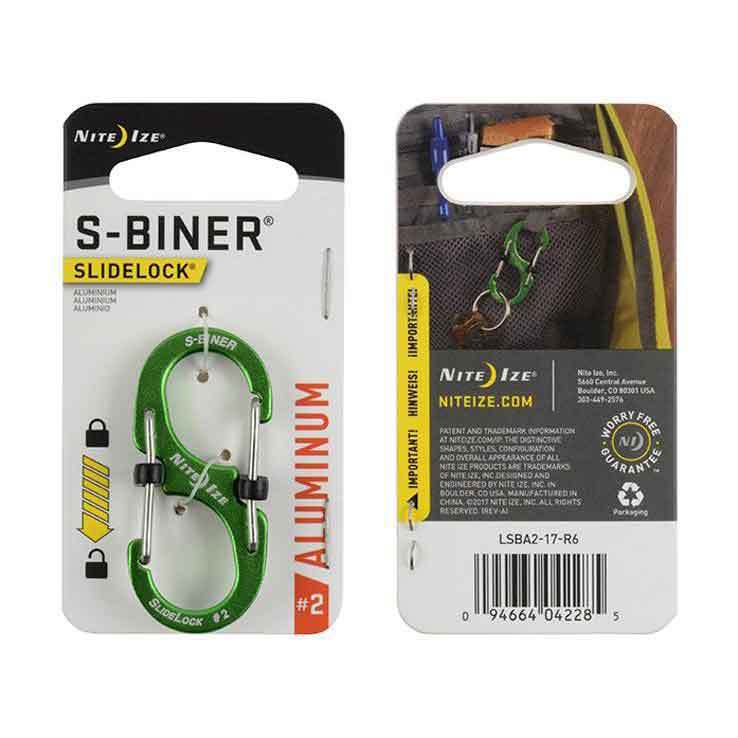 Nite Ize Aluminum S-Biner w/Slidelock Nite Ize Aluminum S-Biner w/Slidelock