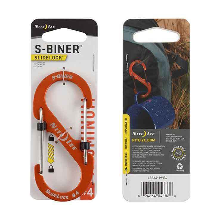 Nite Ize Aluminum S-Biner w/Slidelock Nite Ize Aluminum S-Biner w/Slidelock