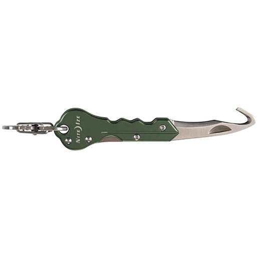 Nite Ize DoohicKey Key Chain Hook Knife - Olive - Nite Ize