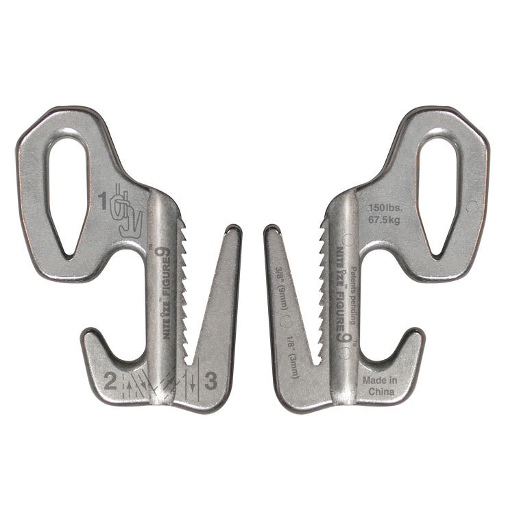 Nite Ize Figure 9 Rope Tightener - Large - Silver Nite Ize Figure 9 Rope Tightener - Large - Silver