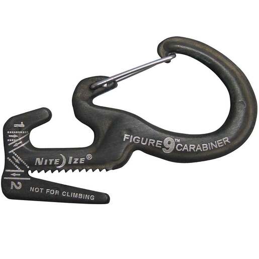 Nite Ize Figure 9 Small Carabiner - Silver Gate 1 Unit - Nite Ize