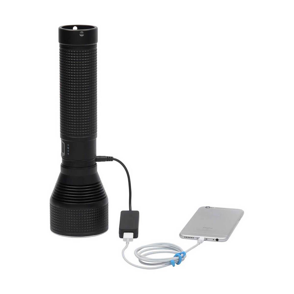Nite Ize INOVA T10R Rechargeable Tactical Full Size Flashlight + Power Bank - Black Nite Ize INOVA T10R Rechargeable Tactical Full Size Flashlight + Power Bank - Black