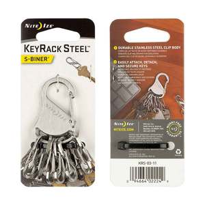 Nite Ize KeyRack Steel S-Biner - Stainless