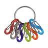 Nite Ize KeyRing S-Biner - Stainless/Assorted .7in x 2.3in x .5in