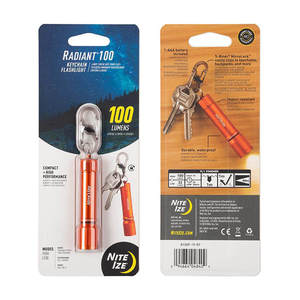 Nite Ize Radiant 100 Keychain Flashlight - Orange