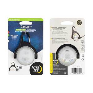 Nite Ize Radiant Disc-o Select Rechargeable Micro LED Lantern