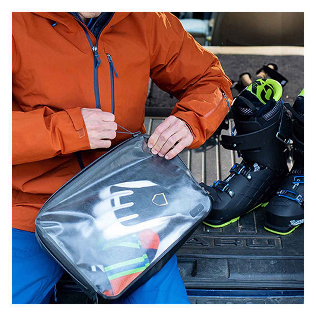 Nite Ize Runoff Packing Cube Dry Bag - Large - Gray L Nite Ize Runoff Packing Cube Dry Bag - Large - Gray L