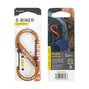 Nite Ize  S-Biner SlideLock - 4 Pack