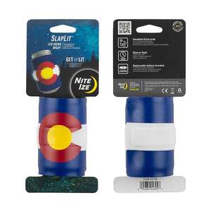 Nite Ize SlapLit LED Drink Wrap - Colorado