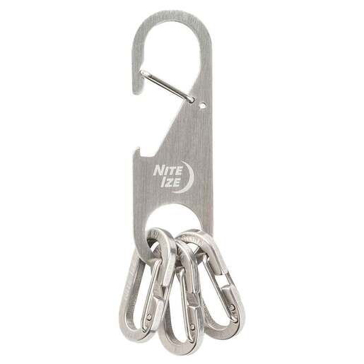 Nite Ize Z-Rack Keychain Bottle Opener - Silver - Nite Ize