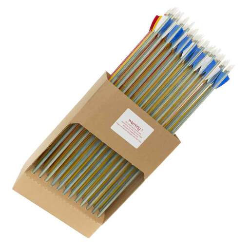 No Frontiers Deluxe Youth Cedar Arrows – 72 Pack