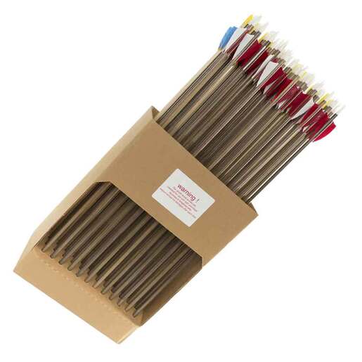 No Frontiers Economy Youth Poplar Arrows – 72 Pack