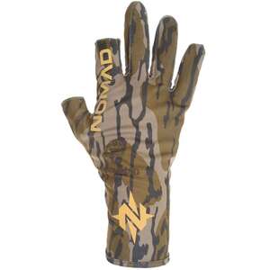 Nomad Men's Mossy Oak Bottomland Fingerless Hunting Gloves