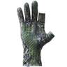 Nomad Men's Mossy Oak Shadow Leaf Fingerless Hunting Gloves - L/XL - Mossy Oak Shadow Leaf L/XL