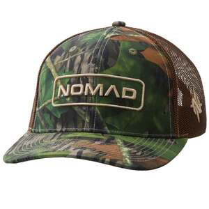 Nomad Men's Mossy Oak Shadow Leaf Hunter Trucker Hat - One Size Fits Most