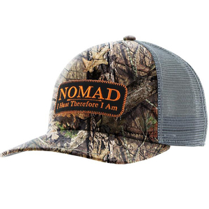 Nomad Men's Camo Trucker Patch Hat - Mossy Oak Break Up Country