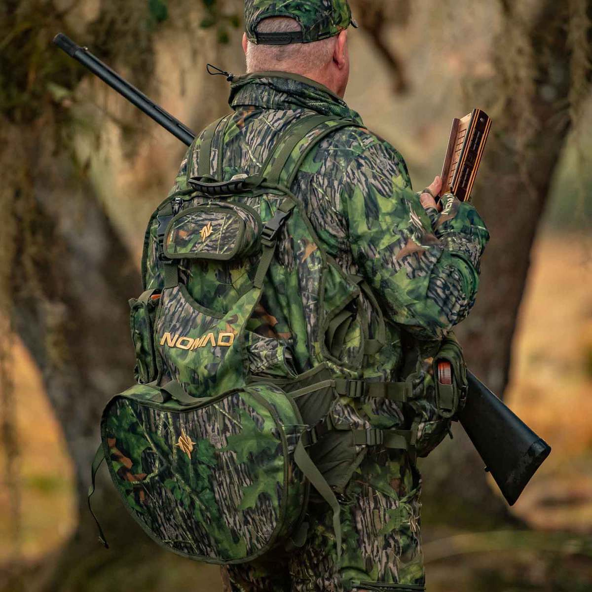 Nomad Men's Mossy Oak Shadow Leaf Killin' Time Turkey Hunting Vest - One Size Fits Most - Mossy Oak Shadow Leaf One Size Fits Most Nomad Men's Mossy Oak Shadow Leaf Killin' Time Turkey Hunting Vest - One Size Fits Most - Mossy Oak Shadow Leaf One Size Fits Most