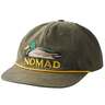 Nomad Men's Mallard Flat Brim Adjustable Hat - Moss - One Size Fits Most - Moss One Size Fits Most