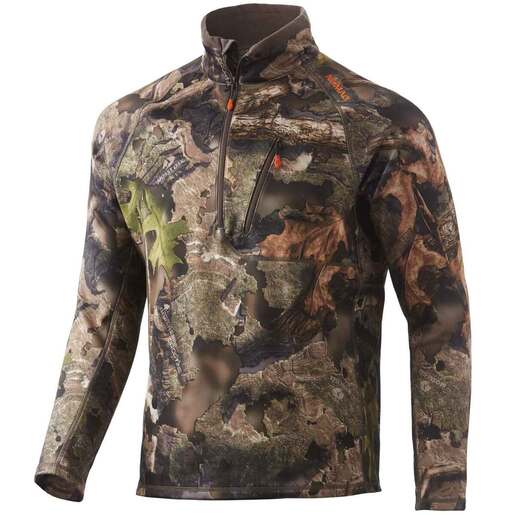 Nomad Men’s Mossy Oak Droptine Utility 1/2 Zip Hunting Jacket – Mossy Oak Droptine XL